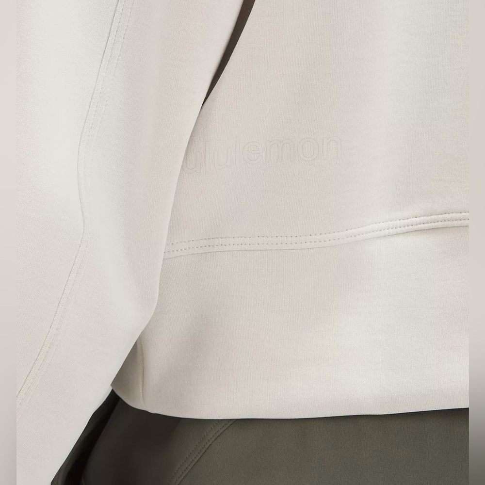 Lululemon Oversized Cropped Crew Sweatshirt - Picture 2 of 9